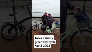 Tolka estuary Dublin port greenway nov 3 2024 [upl. by Ainocal]