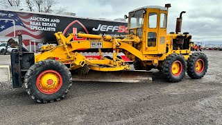 Lot 1182  Galion T500 GradeOMatic Road Grader [upl. by Crispen]