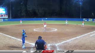 FGCU Softball vs Clemson [upl. by Yemane599]