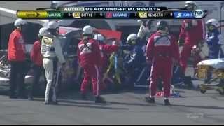 2013 NSCS Auto Club 400  Fontana Full Race [upl. by Ollopa]