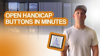 How To Open a Handicap Door Button  Quick amp Easy Guide [upl. by Nicodemus]