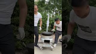 Car wheel wood stove wood stove wood stove [upl. by Dressel]