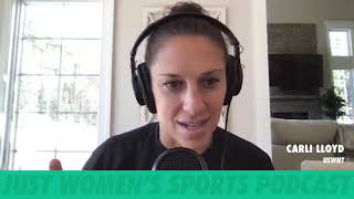 Carli Lloyds Historic 2008  Just Womens Sports Podcast [upl. by Summers]