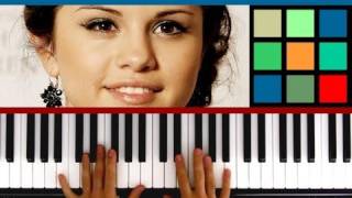 How To Play quotLove You Like A Love Songquot Piano Tutorial Selena Gomez [upl. by Denby]