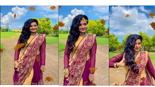 Diya Basu Latest Tiktok VideoDiya basuJibon Sathi Serialপ্রিয়ম shorts [upl. by Hsepid968]