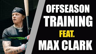 Max Clark Perfects Swing in OffSeason [upl. by Sellers961]