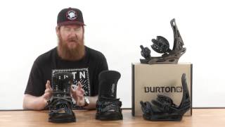 Burton Malavita vs Burton Genisis Snowboard Bindings 2016ReviewTheHousecom [upl. by Deny]