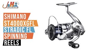 Shimano STC4000XGFL Stradic FL Spinning Reels  JampH Tackle [upl. by Anaihsat533]