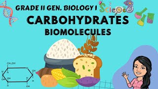 Carbohydrates in Biology  Monosaccharides Disaccharides  Grade 11 Gen Bio 1 Tagalog [upl. by Cantu]