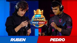 RUBEN VS PEDRO  FINALES DEL MUNDO 2023 clashroyale [upl. by Yhtir]