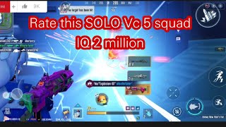 solo Vc 5 squad PRO game play super mecha champions [upl. by Airtemak]