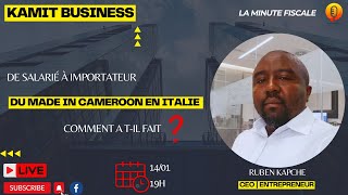 De salarié à importateur du Made in Cameroon en Italie Comment a til fait [upl. by Gavrilla656]