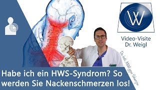 HWSSyndrom Ursachen verstehen amp Symptome wie Nackenverspannungen Schmerzen amp Schwindel los werden [upl. by Ideih]