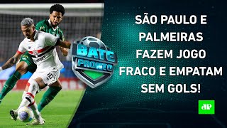 São Paulo e Palmeiras EMPATAM Gabigol consegue EFEITO SUSPENSIVO e pode JOGAR no Fla  BATEPRONTO [upl. by Areis]