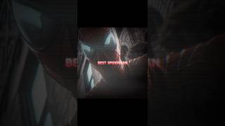 Best spiderman edit dont copy my flow slowed edit spiderman shorts [upl. by Allerie]