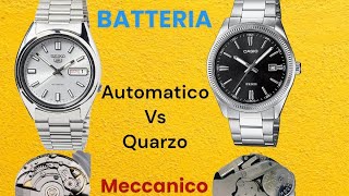 Quale è la differenza tra un orologio automatico e al quarzoQuale scegliere [upl. by Barton]