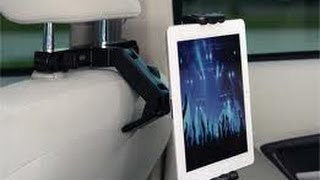 iSimple Universal Tablet Mount for Headrest ISSH6501 Unboxing [upl. by Lerak742]