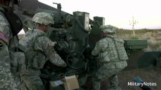 M198 155mm Howitzer Live Fire [upl. by Atiekahs]