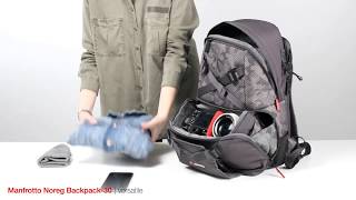 Manfrotto Noreg Camera Backpack30 for DSLRCSC [upl. by Pepi603]