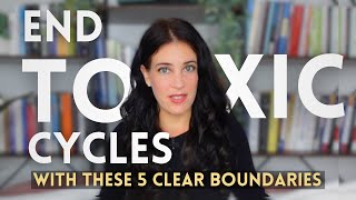 Avoid Toxic Relationships By Setting These 5 NonNegotiable SelfBoundaries [upl. by Dorkas]