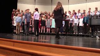 Waukee Prairieview 8th grade choir [upl. by Pearlman]