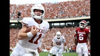 Sam Ehlinger Had The Game Of His Life In The Red River Shootout [upl. by Wilmar]