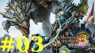 Monster Hunter 3 Ultimate  Online Quests  Part 3 Poison Snow amp Mud [upl. by Mian69]