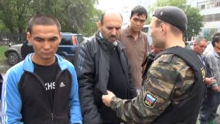 Russia Police detain over 800 undocumented migrants [upl. by Kal]