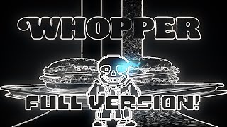 Burger King quotWhopper Whopperquot Vocoded to Megalovania Full Version [upl. by Ardisj]