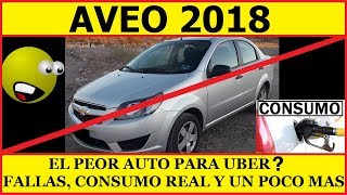 AVEO 2018 EL MEJOR O PEOR AUTO PARA UBER A TODA PRUEBA  FALLAS CONSUMO REAL Y MUCHO MAS [upl. by Nolana704]