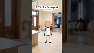 Le Passeport 📕 antoinebordes video france animation viralvideo [upl. by Notsyrb472]