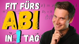 In 1 Tag zum Mathe Abi  Mein Lernplan  Mathe Abi 2023 [upl. by Adianes]