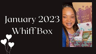 Scentsy January 2023 Whiff Box [upl. by Tanny6]