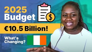 Ireland Budget 2025 €105 Billion cutting across key areas  All you need to know [upl. by Fellows]