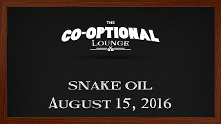 The CoOptional Lounge plays Snake Oil ft Crendor Genna amp Cry strong language  Aug 15 2016 [upl. by Adneral18]