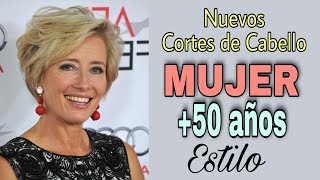 5 Cortes de Cabello Para Mujeres de 50 Años y Más [upl. by Egide]