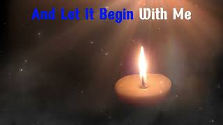 Let There be Peace on Earth Lyrics Instrumental [upl. by Wollis749]