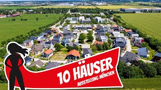 Top 10 Fertighäuser im Musterhauspark Bauzentrum Poing bei München  Hausbau Helden [upl. by Sair]