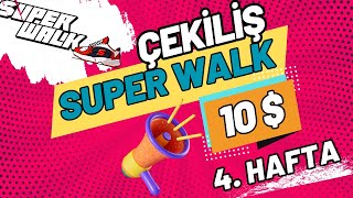 10 DOLARLIK ÇEKİLİŞ  4 HAFTA  SUPER WALK [upl. by Xirdnek294]