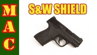 SampW MampP Shield 9mm Review [upl. by Yleek]