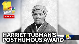 Harriet Tubman posthumously awarded rank of general [upl. by Nagem]