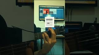 how to play Fm Fm F F guitar chords [upl. by Suivatnad]