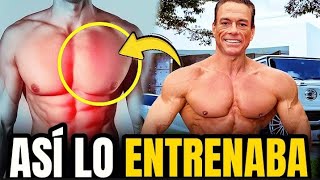 ASÍ ERA la LEGENDARIA RUTINA De “PECTORALESquot De VAN DAMME En los AÑO 90 y 80° [upl. by Aidiruy]