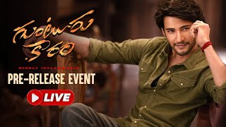 Guntur Kaaram PreRelease Event LIVE  Mahesh Babu  Sreeleela  Trivikram  Thaman S [upl. by Phiona80]