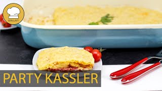 PARTY KASSLER mit Kloßdecke  schmeckt auch als Sonntagsessen [upl. by Gallard]