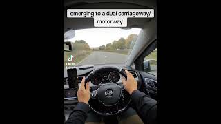 emerging dual carriageway or motorway [upl. by Areit]