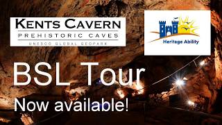 Kents Cavern BSL Tour  Now Available [upl. by Callida147]