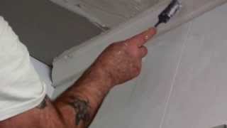 Plastering Cornice Installation in Bathroom [upl. by Amalie952]