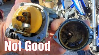 Yamasaki YM50 Carburetor Cleaning And First Offical Start Up [upl. by Ilohcin]