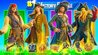 The RANDOM PIRATE BOSS Challenge in Fortnite Jack Sparrow Davy Jones Barbossa Elizabeth [upl. by Tinya758]